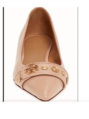 Tory Burch Beige New Kira Studded Pointy Toe Pumps